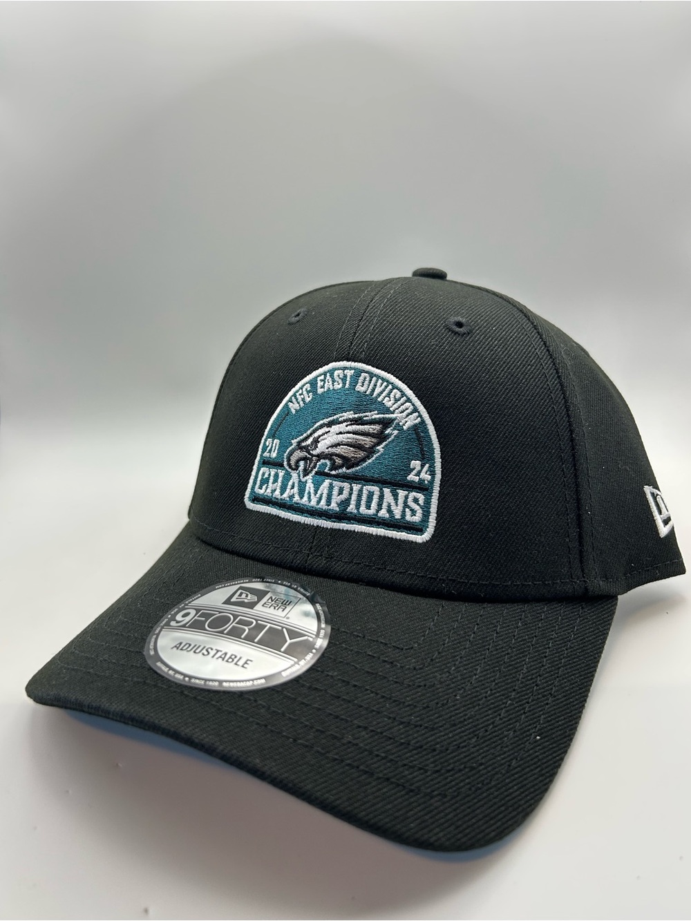 New Era Black Philadelphia Eagles NFC East Champions Hat